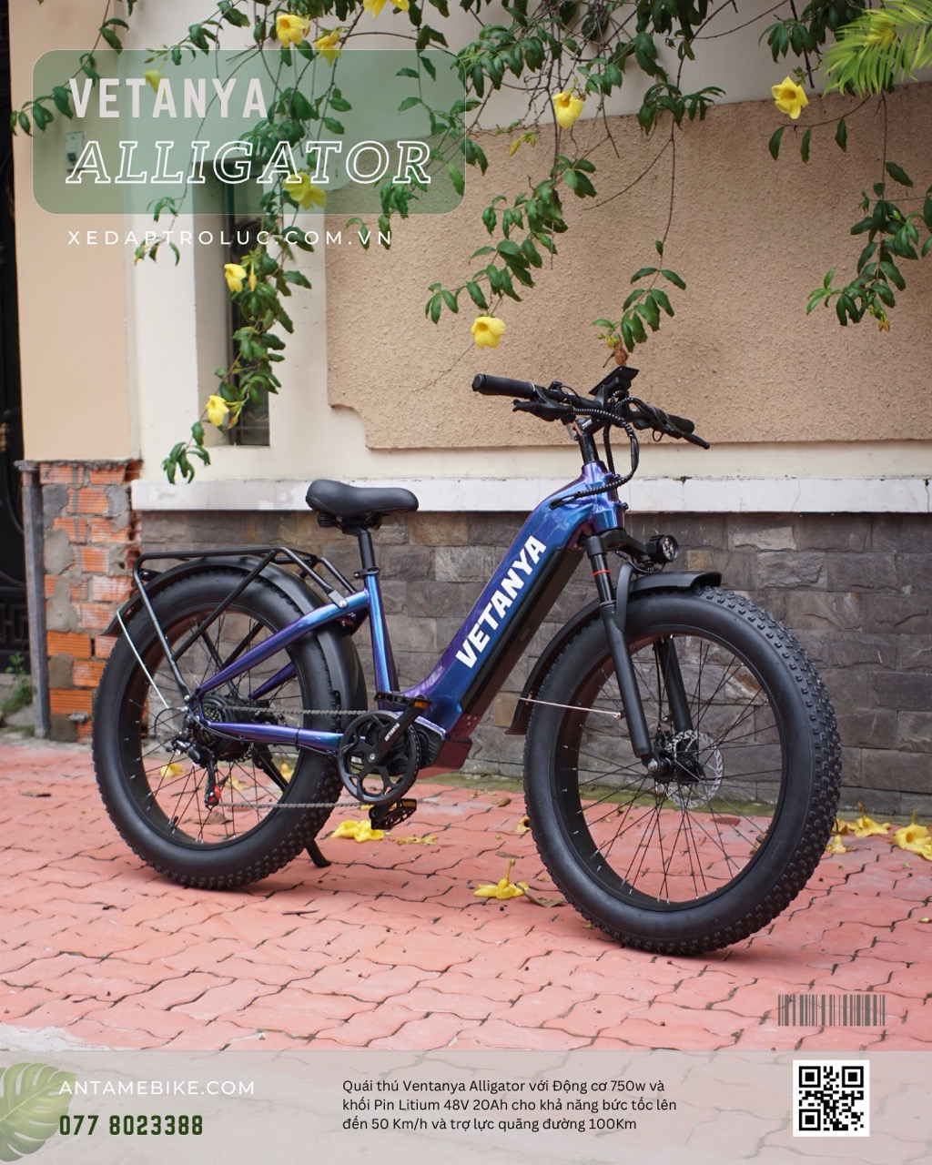 Vetanya Alligator - xe đạp trợ lực - Image 5