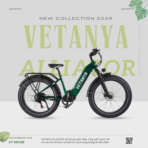 Vetanya Alligator - xe đạp trợ lực